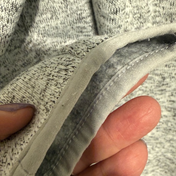 Tommy Hilfiger Heather Gray Long Hooded Zip-Front Sweatshirt - Picture 7 of 11